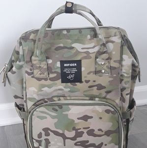 Camo Diaper Bag Backpack